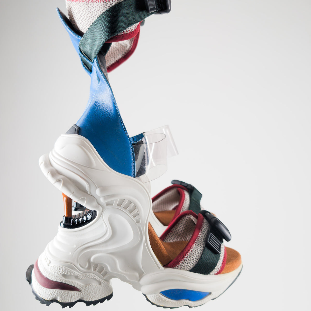Dsquared2 S/S 2019 open-heel sneakers - EU39|UK6|US8