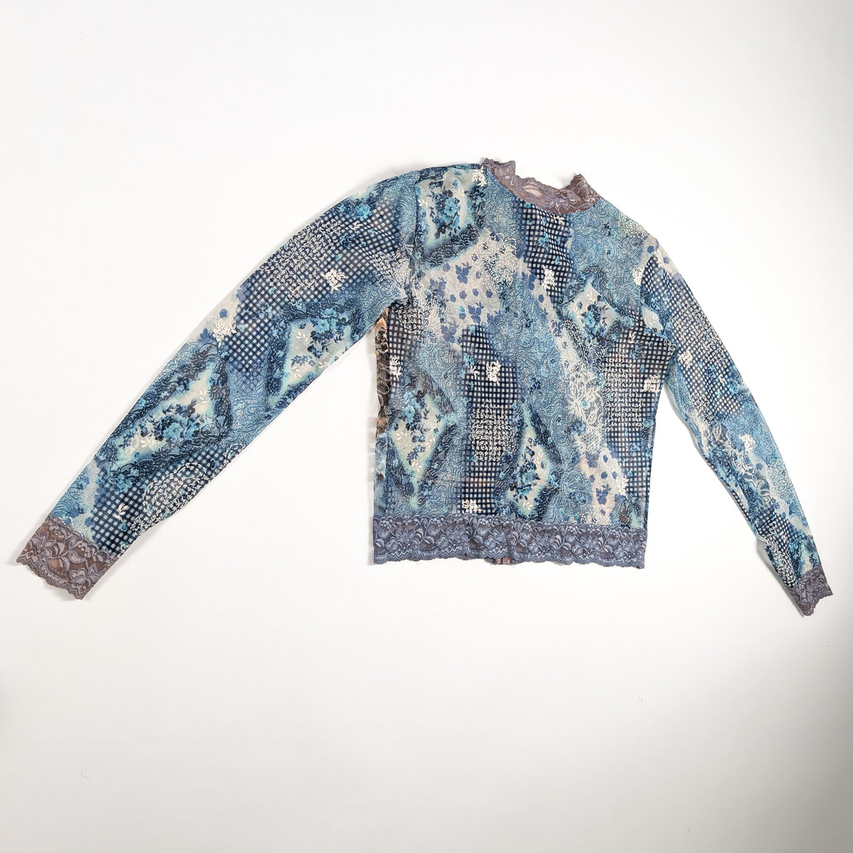 Top manche longue vintage
