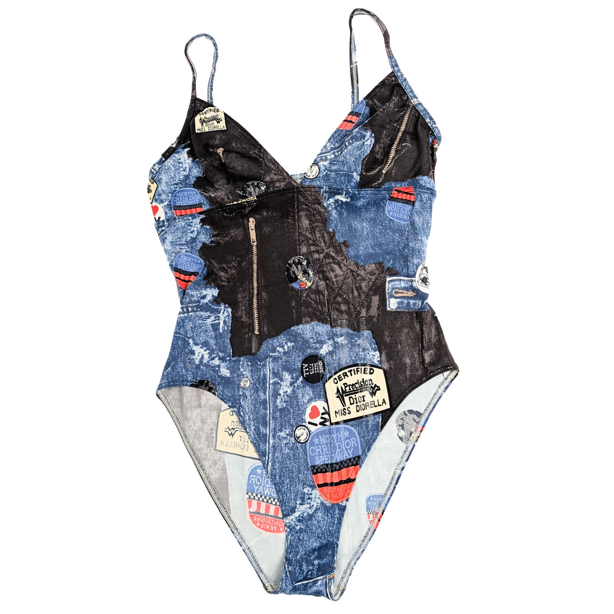 Dior by Galliano F/W 2001 Trompe l'œil Swimsuit
