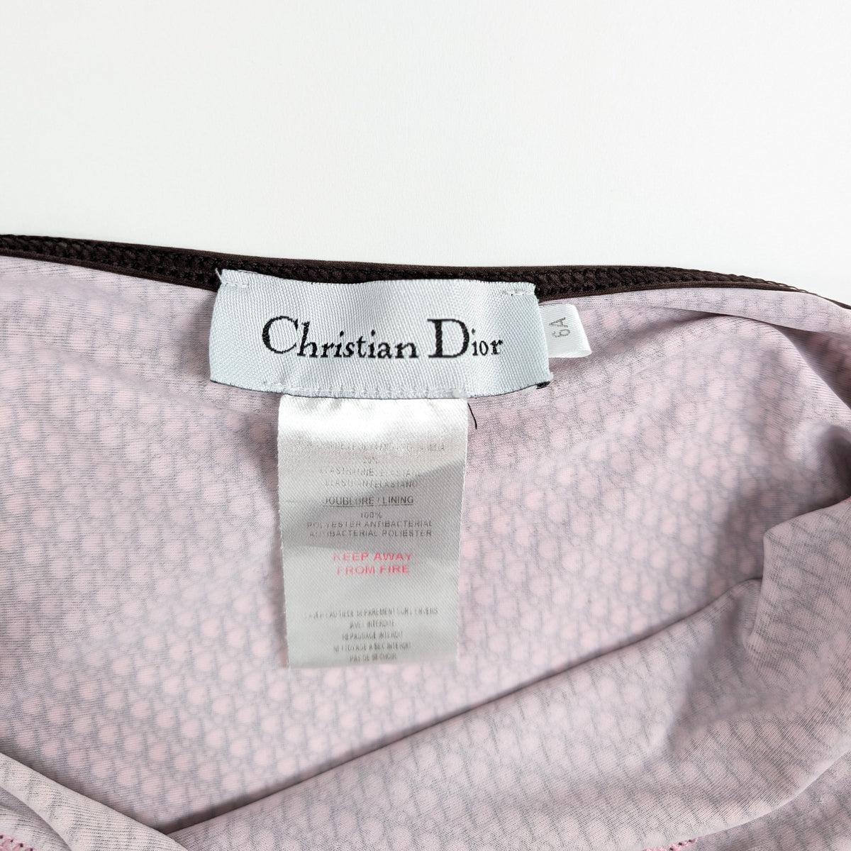 Robe monogramme Baby Dior - 6Y