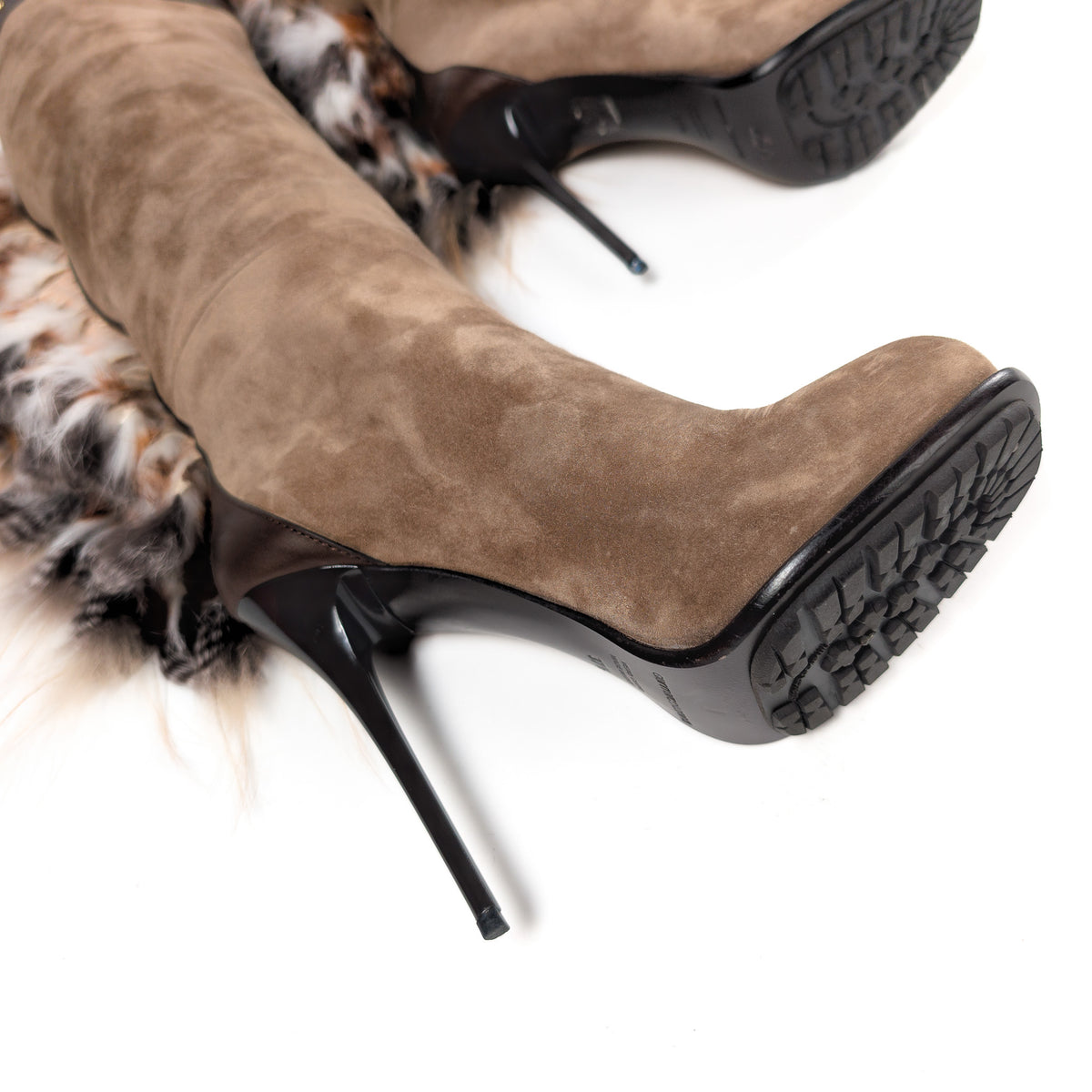 Gianmarco Lorenzi fur boots - EU37.5|4.5UK|6.5US