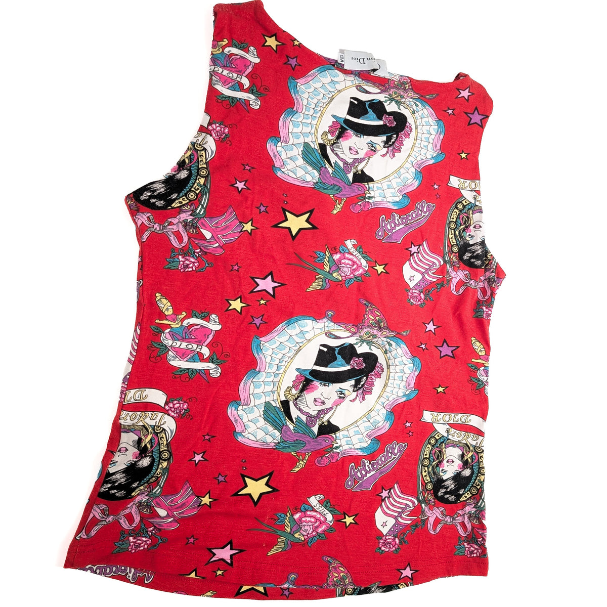 Christian Dior Gypsy Tattoo Top by John Galliano - 12Y