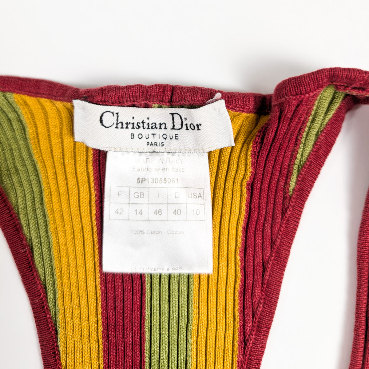 "Rasta" Top/Mini Dress - Dior by Galliano