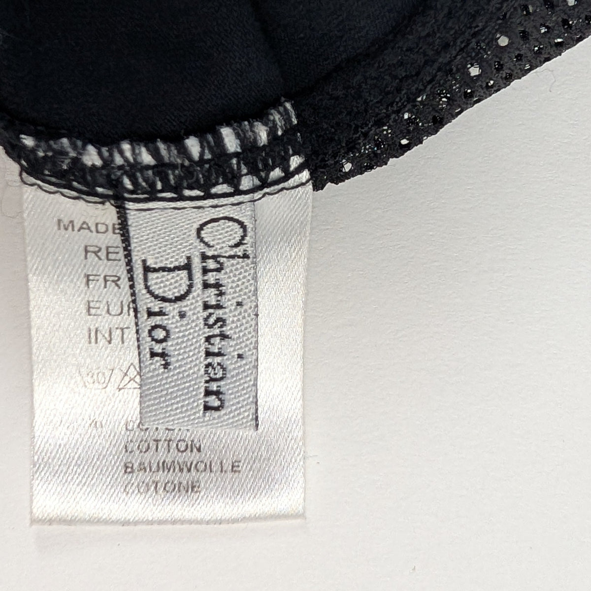 Mini Robe noir Miss Dior