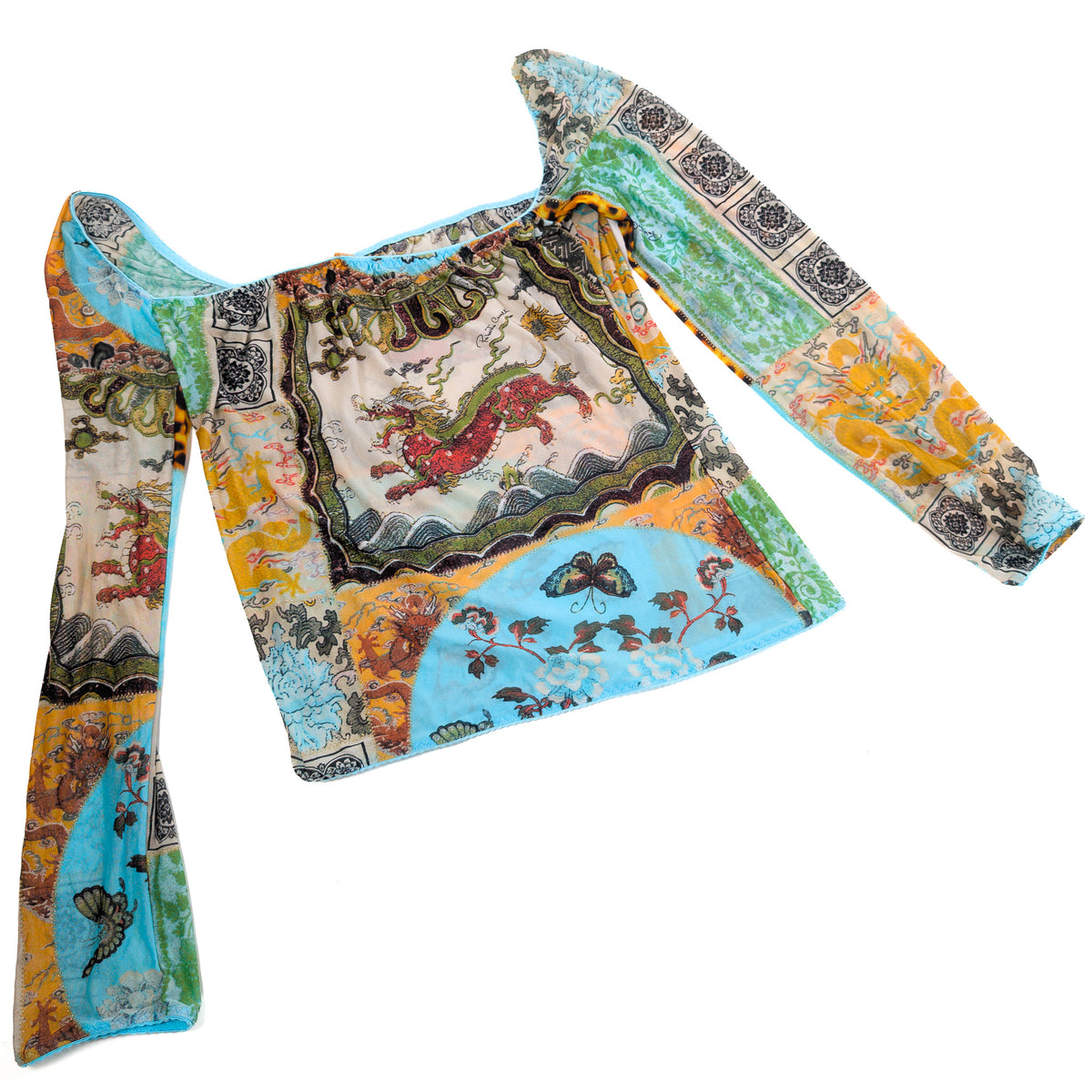 T-shirt manche longue Roberto Cavalli