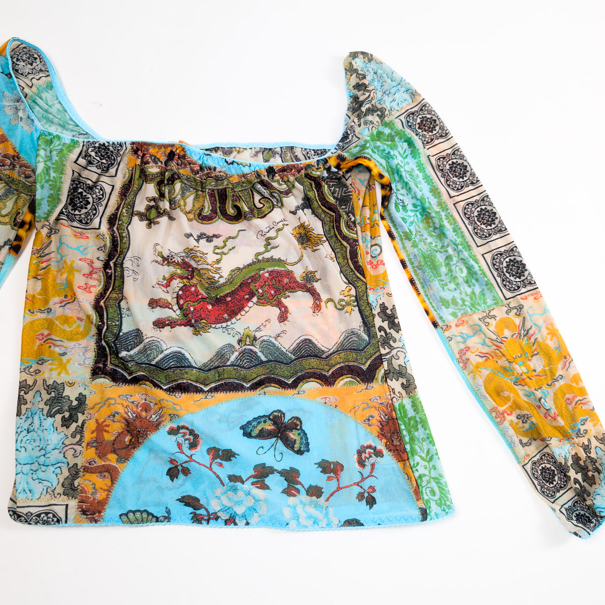 T-shirt manche longue Roberto Cavalli
