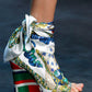 Sandales foulard Dolce & Gabbana S/S 2012 - EU40|UK7|US9