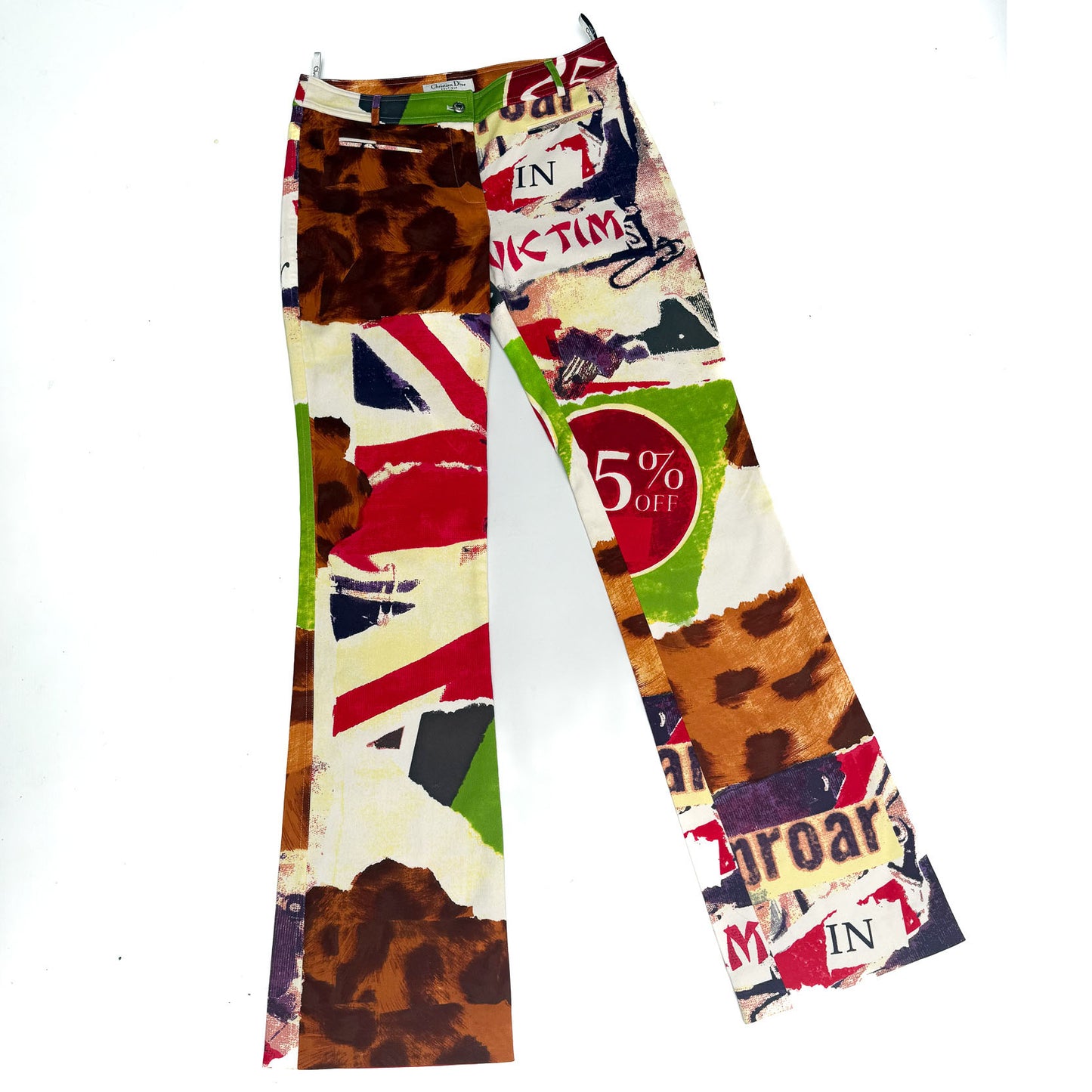 Pantalon "Victim" Dior par Galliano - S/S 2003 - M