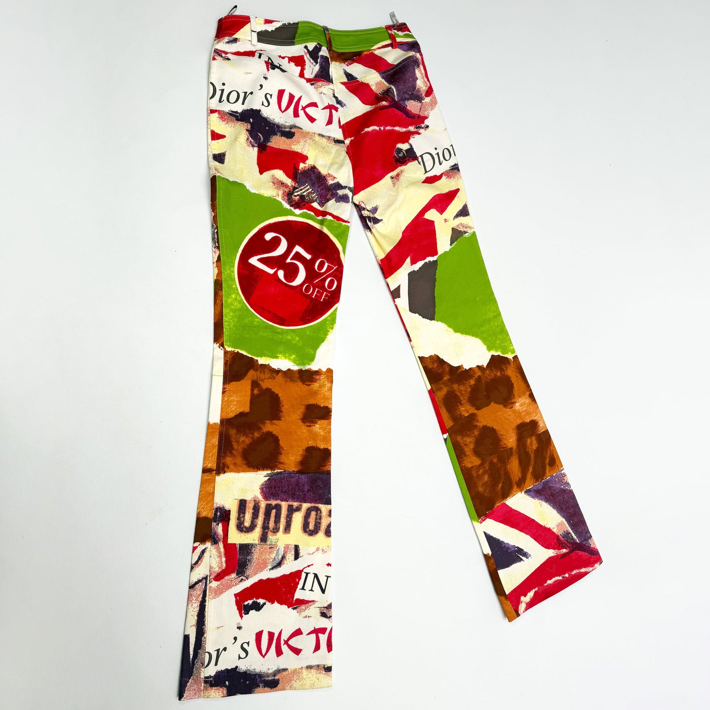 Pantalon "Victim" Dior par Galliano - S/S 2003 - M