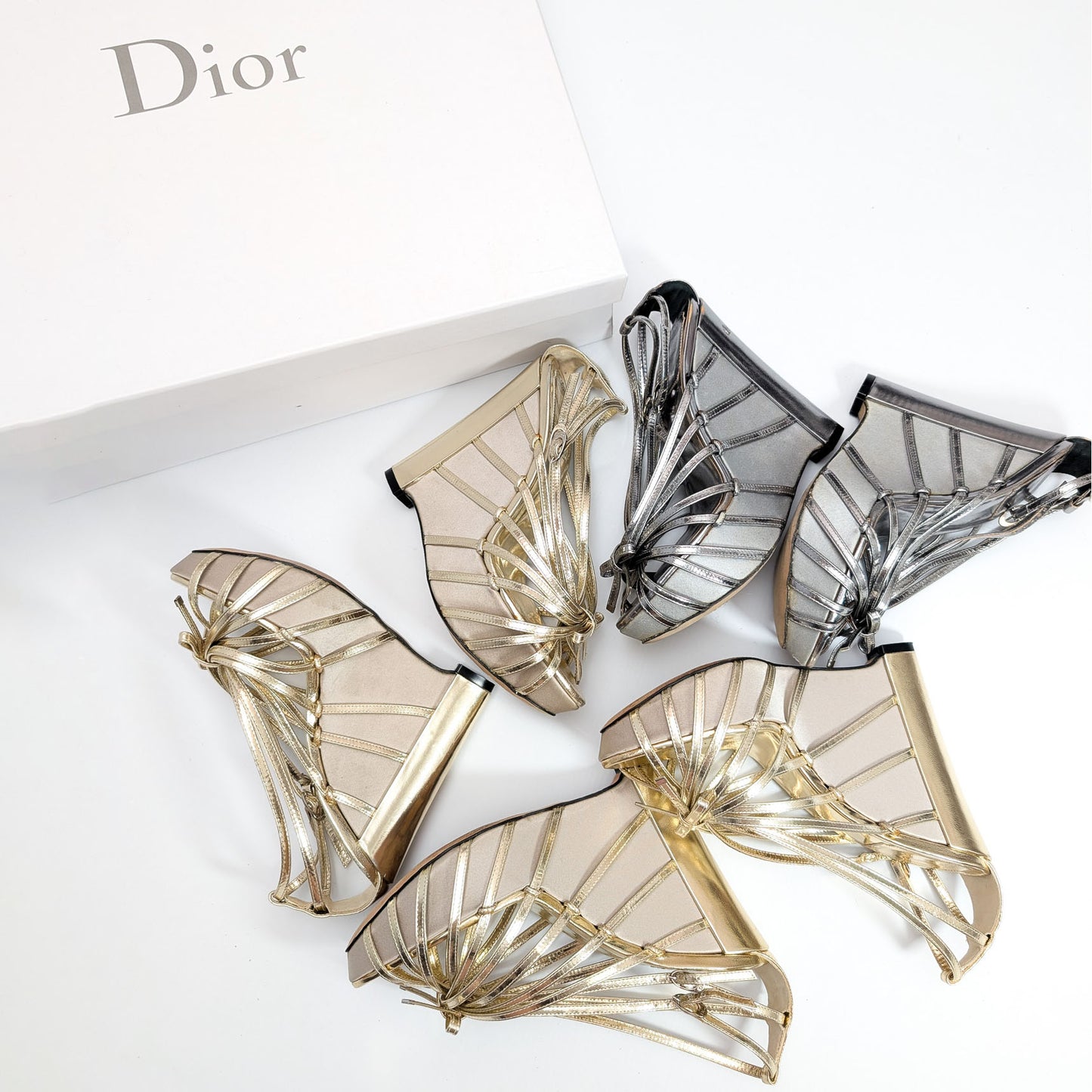 Dior by Galliano Wedge Sandals S/S 2010 - EU37|UK4|US6