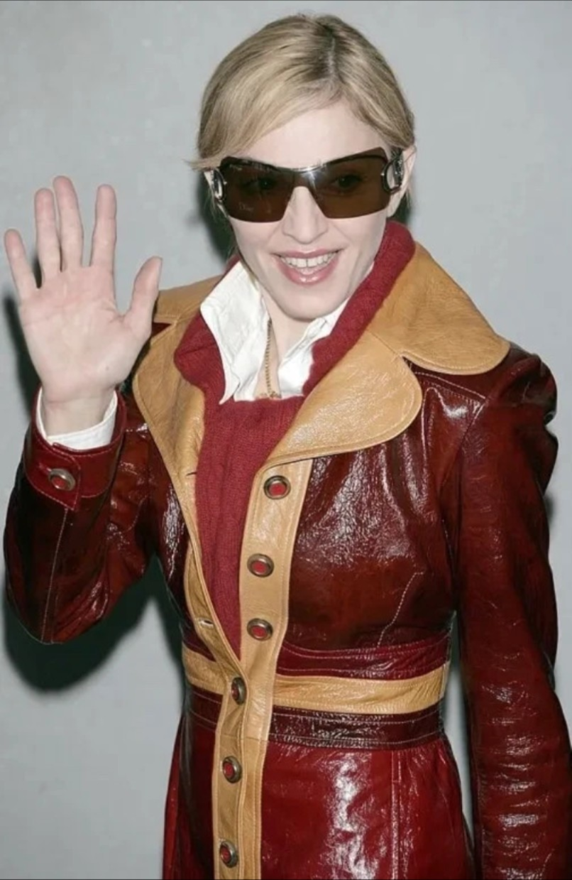 Manteau cuir Dolce & Gabbana en cuir