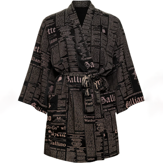 Robe veste Kimono Galliano