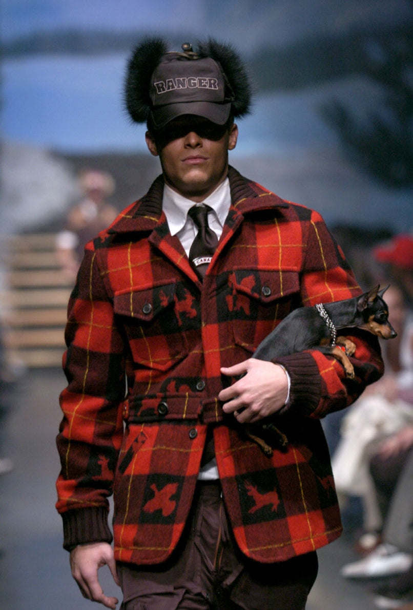 Casquette Dsquared2 Fourrure F/W 2004