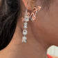 Boucle d'oreille "I love Dior" Dior par Galliano