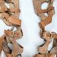 Sandales gladiateur hautes Hervé Leger - EU37|UK4|US6