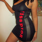 Mini Robe noir Miss Dior