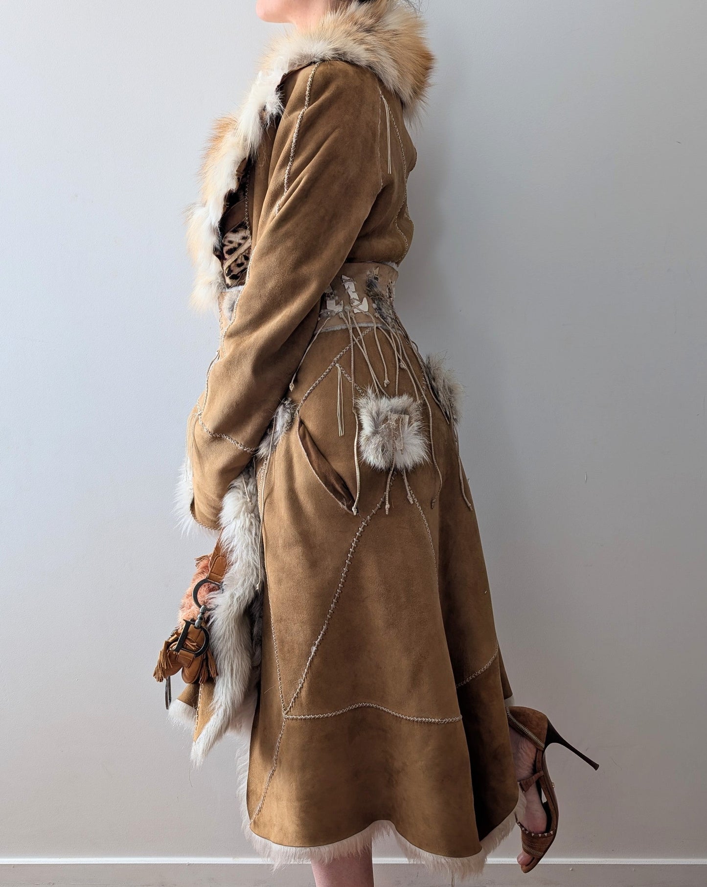 Manteau en fourrure Roberto Cavalli