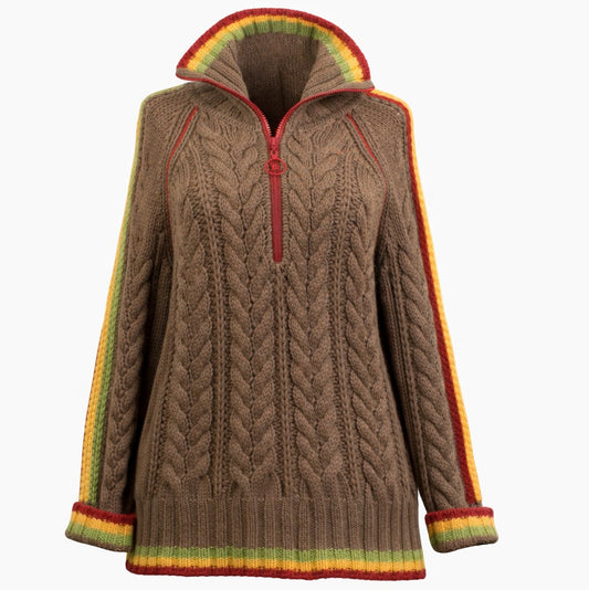 Rasta cashmere sweater by Dior Galliano - L