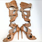 Sandales gladiateur hautes Hervé Leger - EU37|UK4|US6