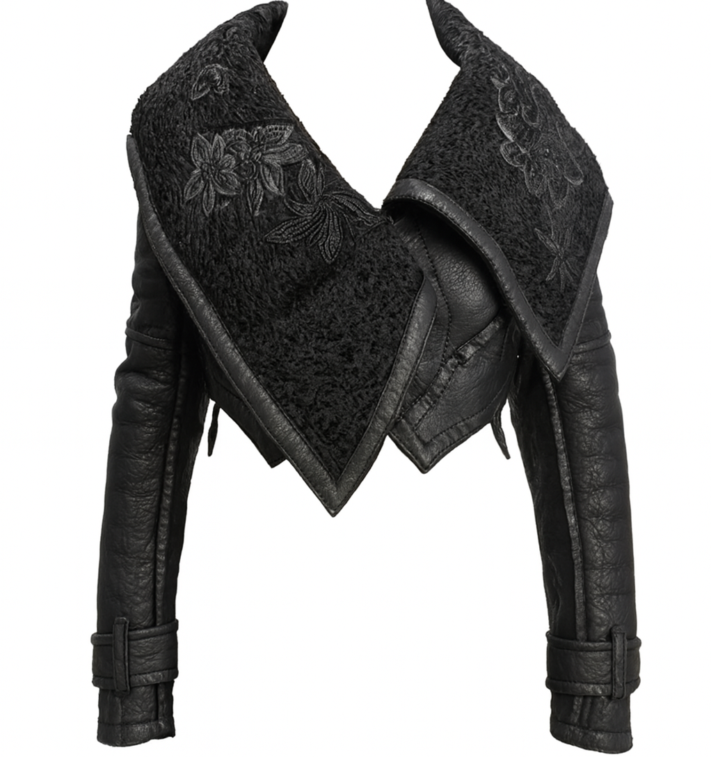 Veste en cuir Dior par Galliano