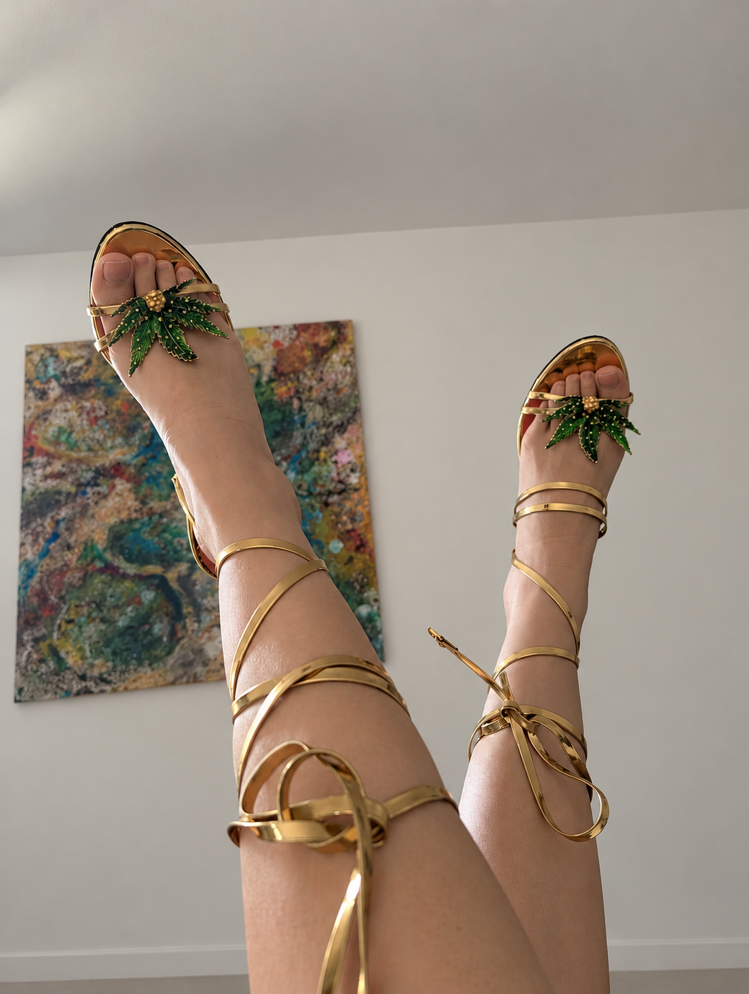 Sandales Dsquared2 "Cannabis" - EU40|7UK|9US