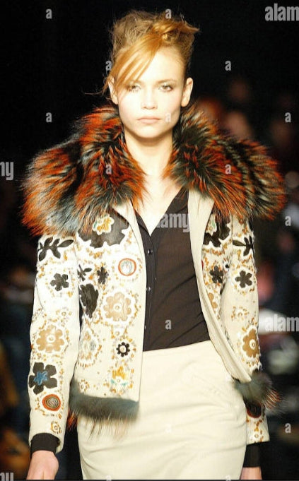 Veste en fourrue Barbara Bui S/S 2004