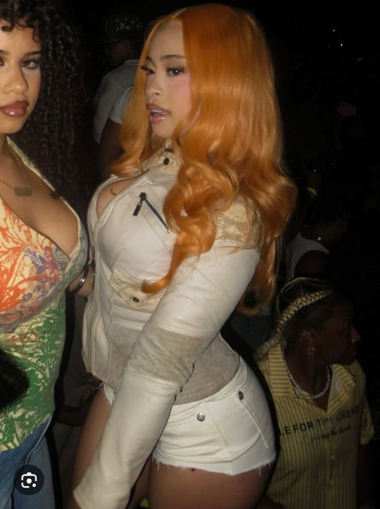 Roberto Cavalli Leather Jacket - XS/S