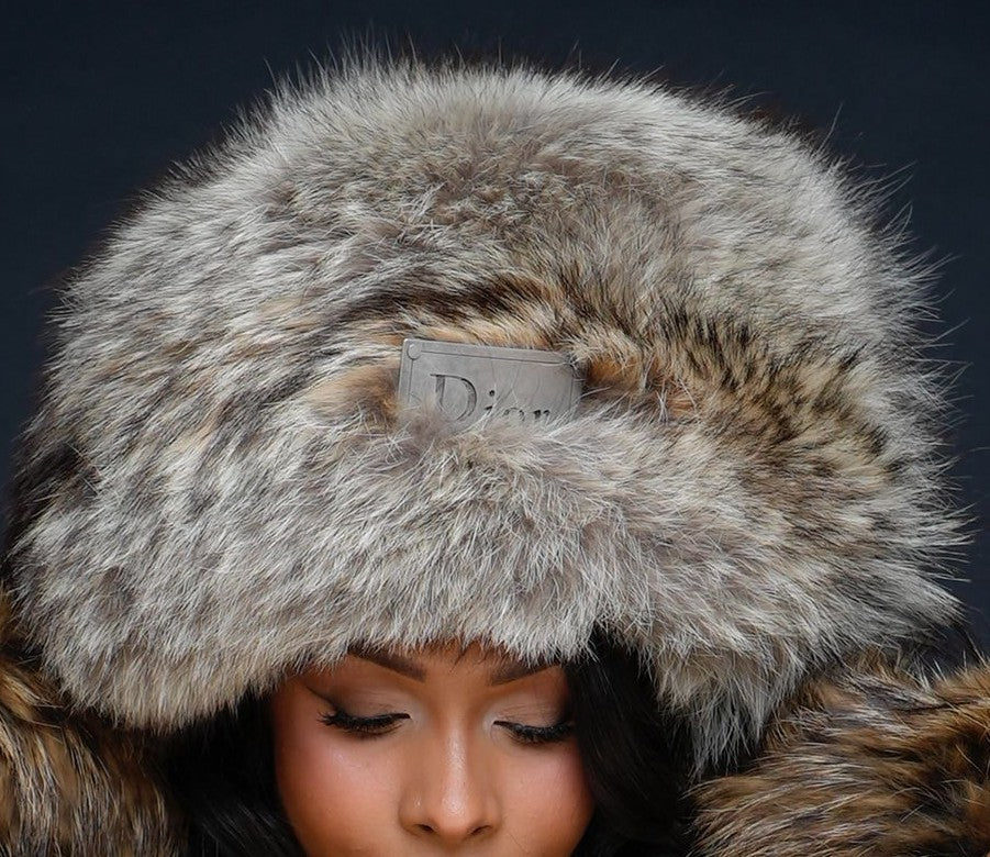 Dior fur hat by Galliano - F/W 2002