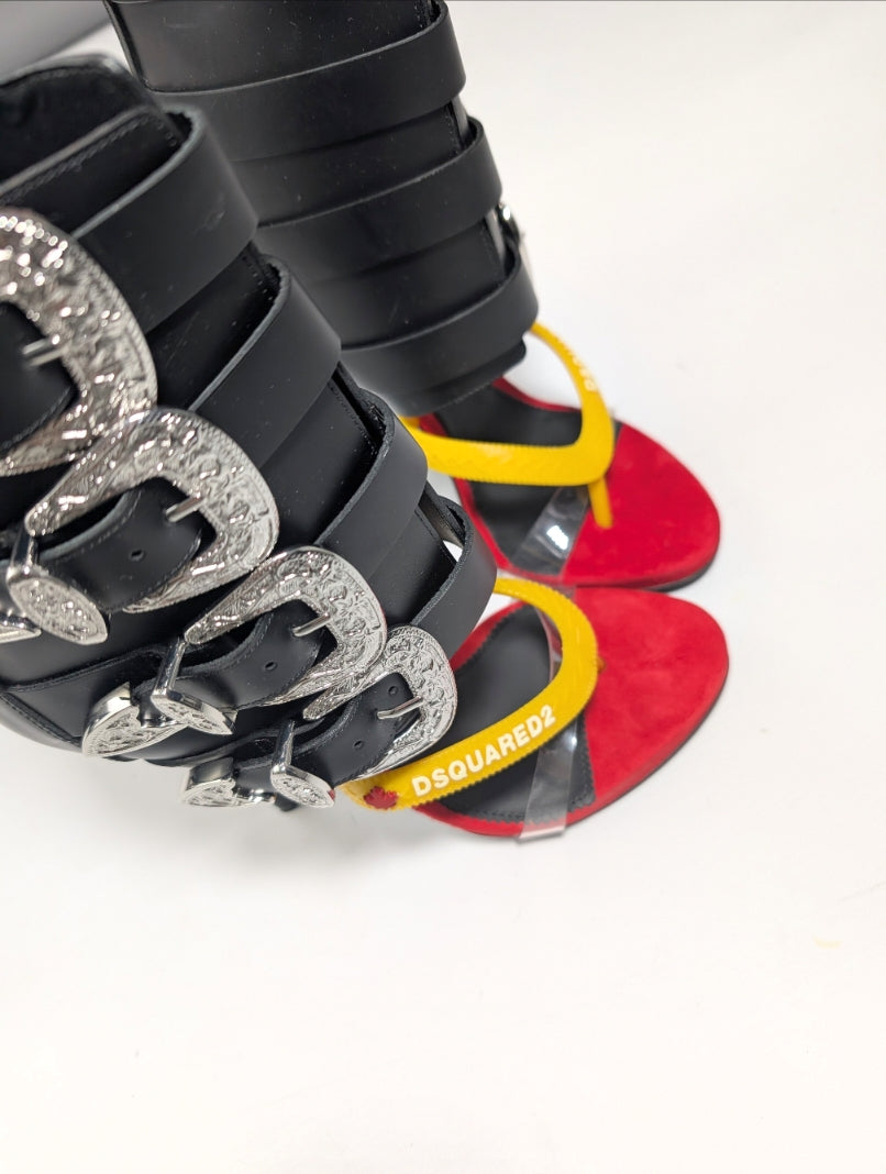 Sandales Gothika Dsquared2 S/S 2018 - EU37|4UK|6US