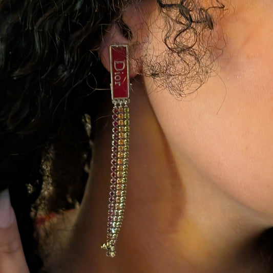 Dior earring by Galliano - Rasta Mania 2004