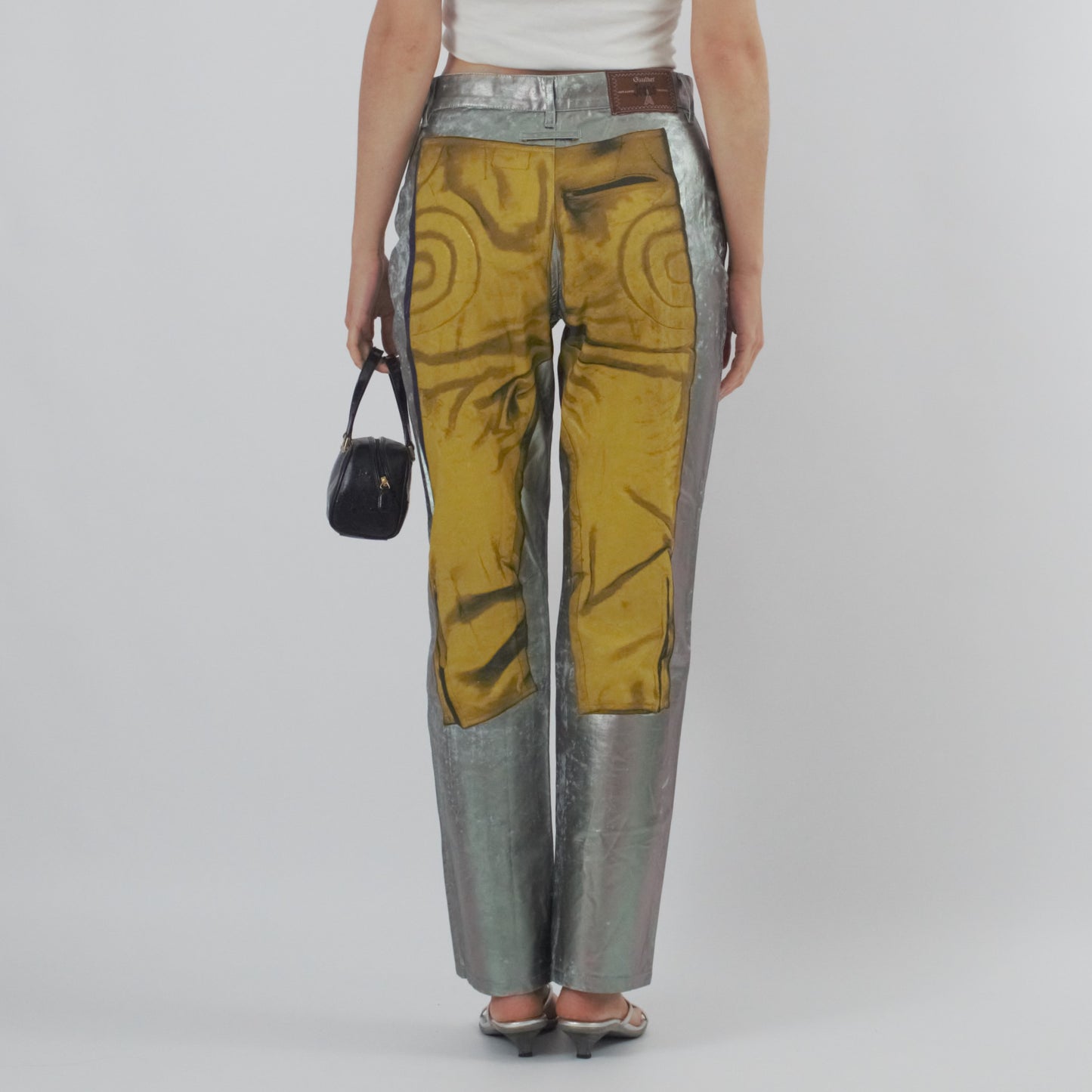 Pants Collection 99 Denim Illusion Pants trompe l'oeil Jean-Paul Gaultier