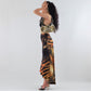 Roberto Cavalli silk skirt decorated with a tiger head print - A/W 2000 - S