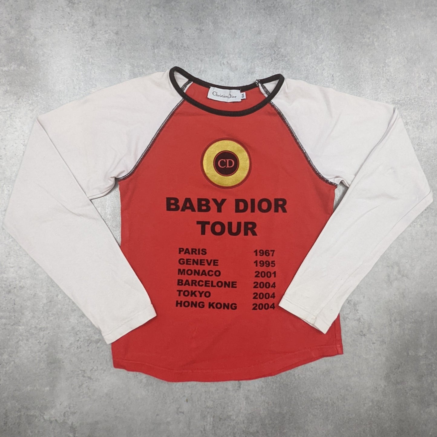 T-shirt "Baby Dior Tour" 12 ans