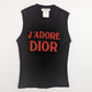 T-shirt "J'adore Dior" 1947 noir et rouge
