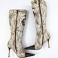 El Dantes boots with rhinestones and pearl T38