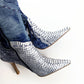 El Dantes boots in blue suede T39