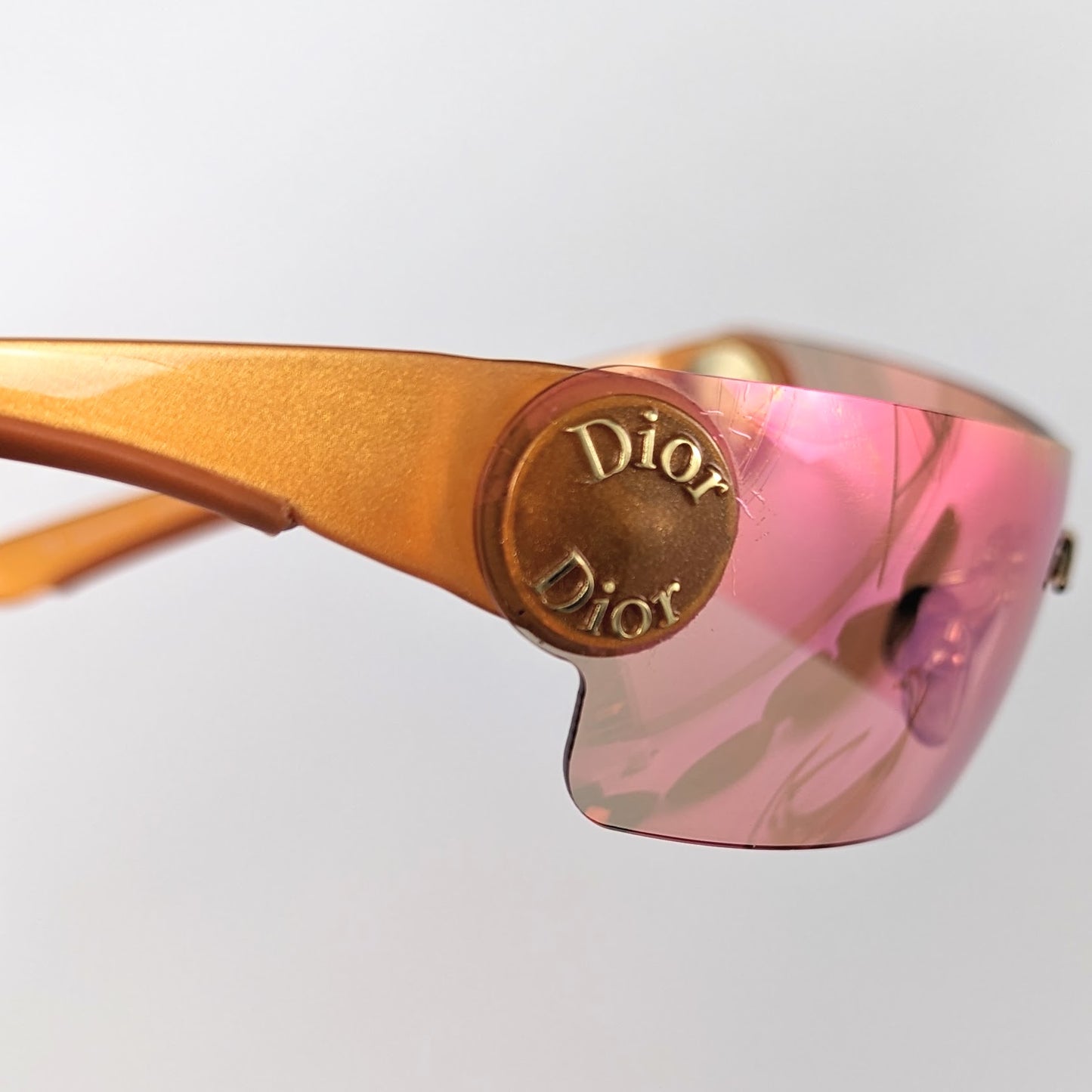 Christian Dior Schlack 2 sunglasses, small model - orange