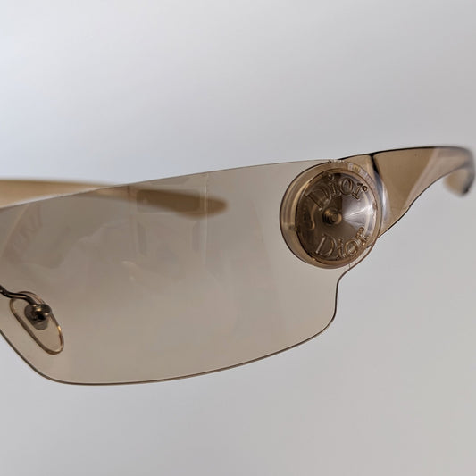 Lunettes de soleil Christian Dior Schlack 2, petit modèle - beige