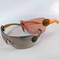Lunettes de soleil Christian Dior Schlack 2, grand modele - beige