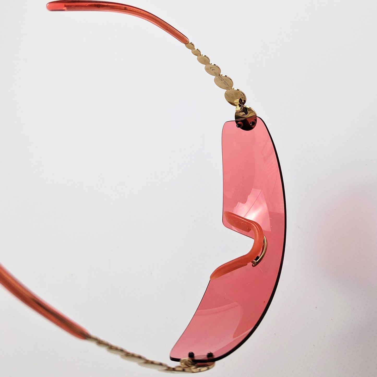 Lunettes de soleil “delirium” rose