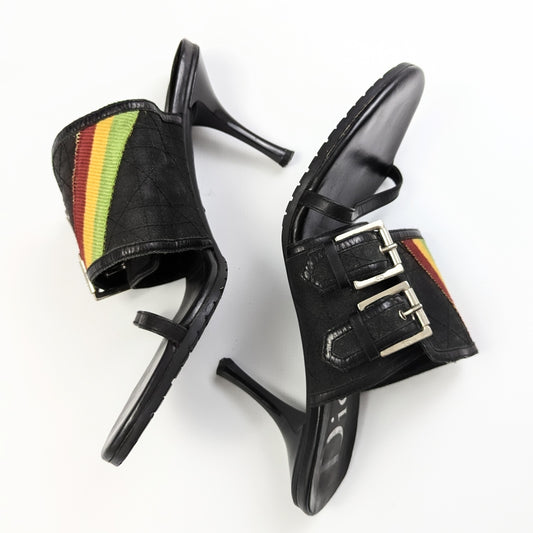 Sandales Dior par Galliano - Collection Rasta - EU38|5UK|7US