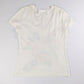 T-shirt col V brodé Dior par Galliano - M/L