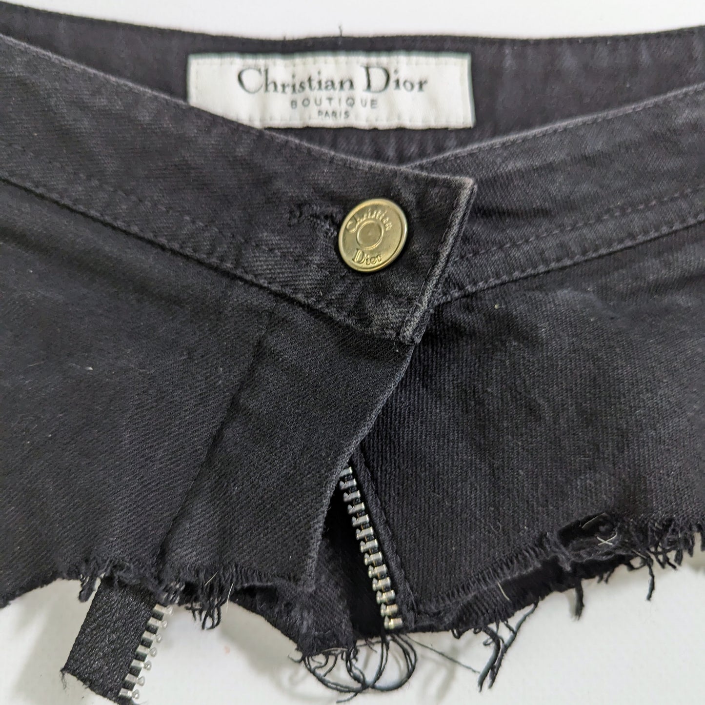 Ceinture en denim - S/S 2001 Dior par Galliano