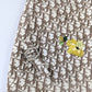 Embroidered trotter monogram set