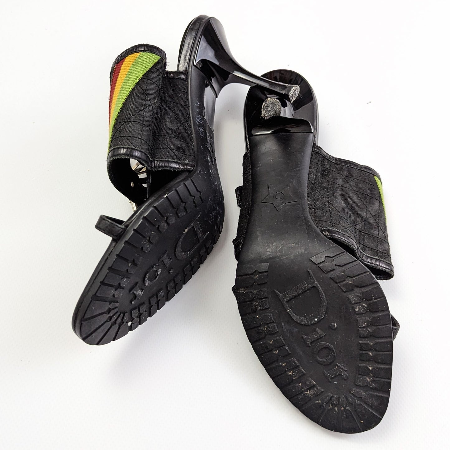 Sandales Dior par Galliano - Collection Rasta - EU38|5UK|7US